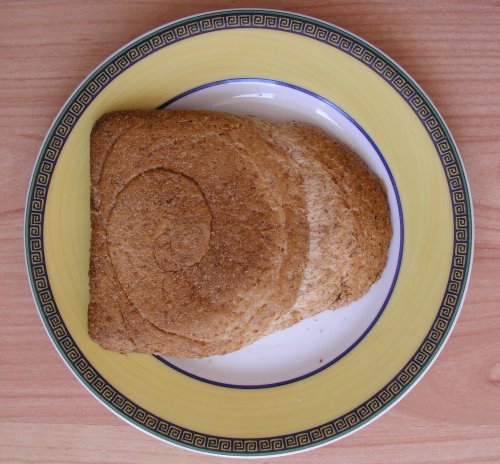 Debian swirl in bread