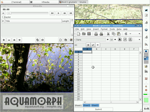 aquamorph v0.3b screenshot